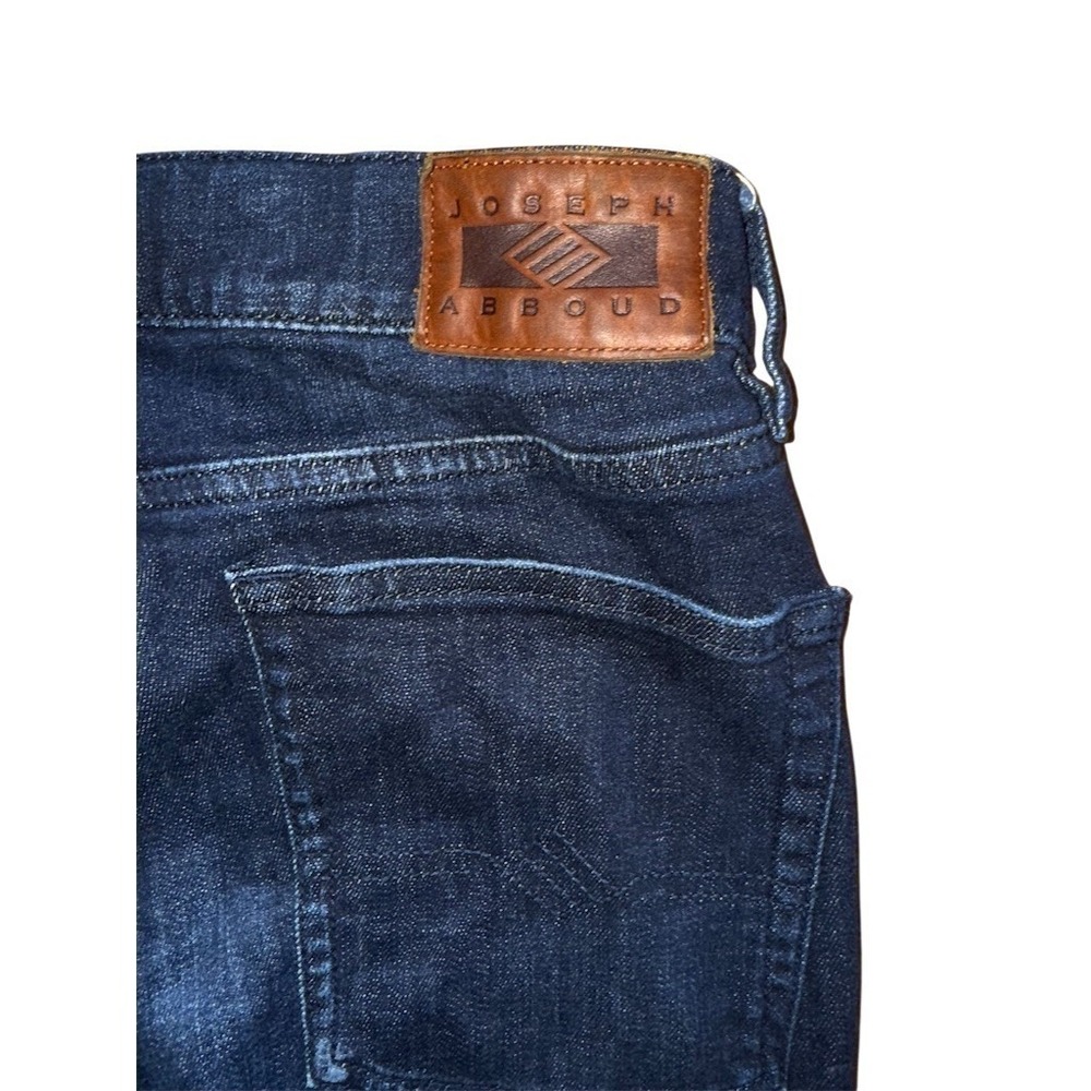 Joseph Abboud Jeans Mens 31x32 Blue Dark Wash Slim‎ Fit Tapered Denim - Picture 8 of 8